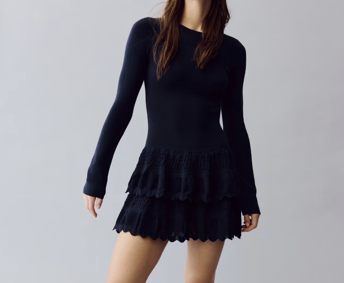 H&M — Dark blue dress