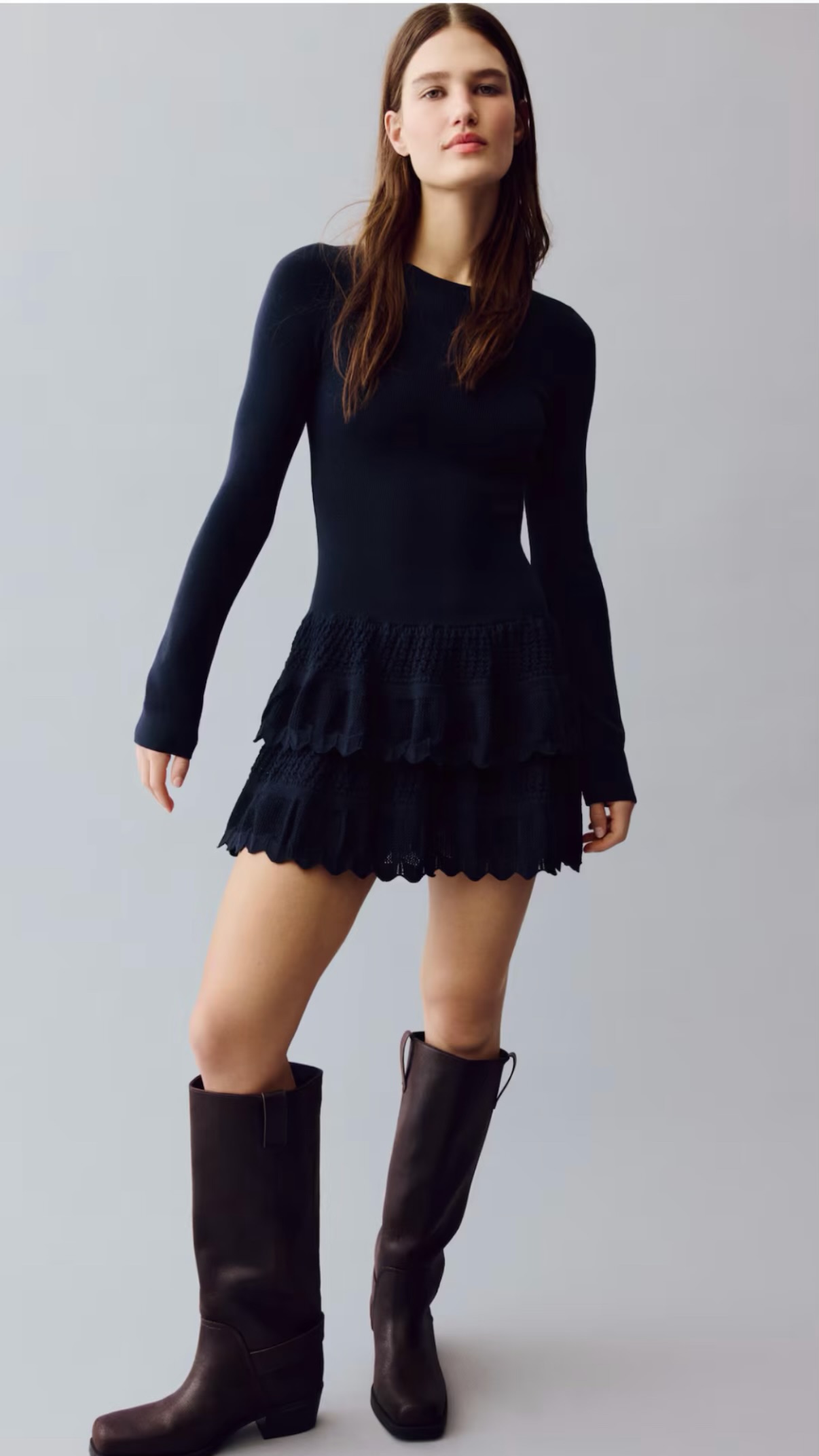 H&M — Ribbed knit dress