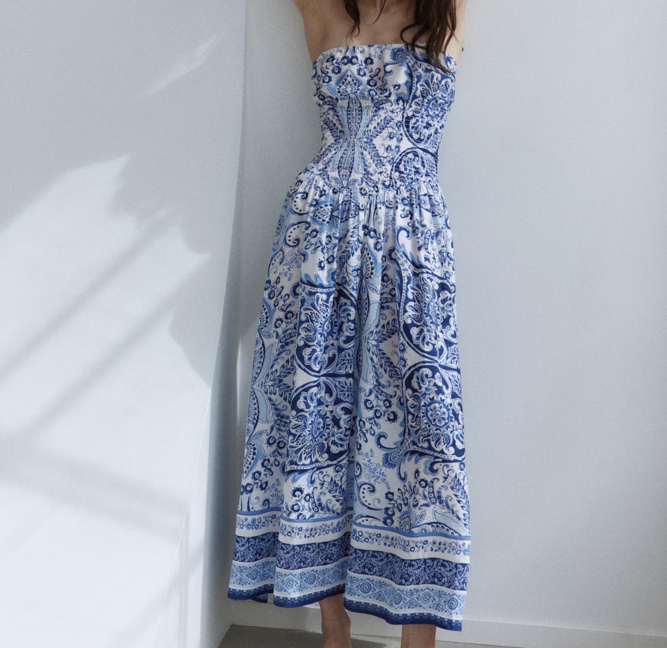 H&M — Blue dress